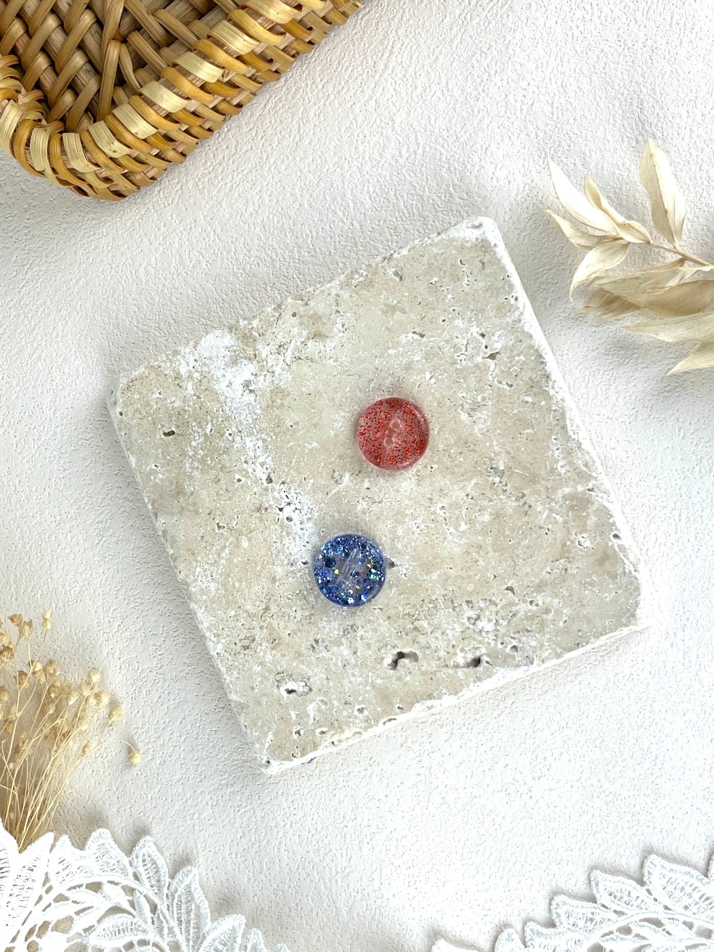Bouton 24 - Paillettes