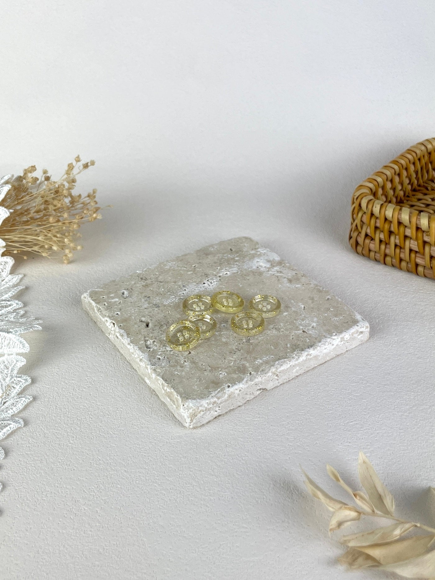 Bouton 3 - Paillettes